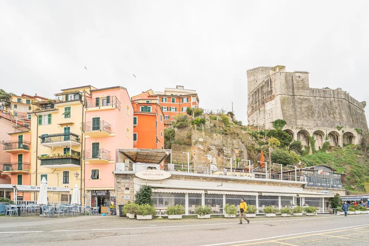 A Casa Di Chiara, Centro Lerici 50 Metri Dal Mare Apartment 0*,  Italy